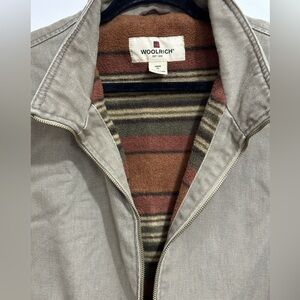 Vintage Woolwich Dark Wheat Vest Blanket Lining Men’s Size XL